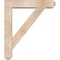 Ekena Millwork Traditional Craftsman Smooth Bracket w/ Offset Brace, Douglas Fir, 5 1/2"W x 24"D x 28"H BKT0604X24X28TRA04SDF - alternate 4